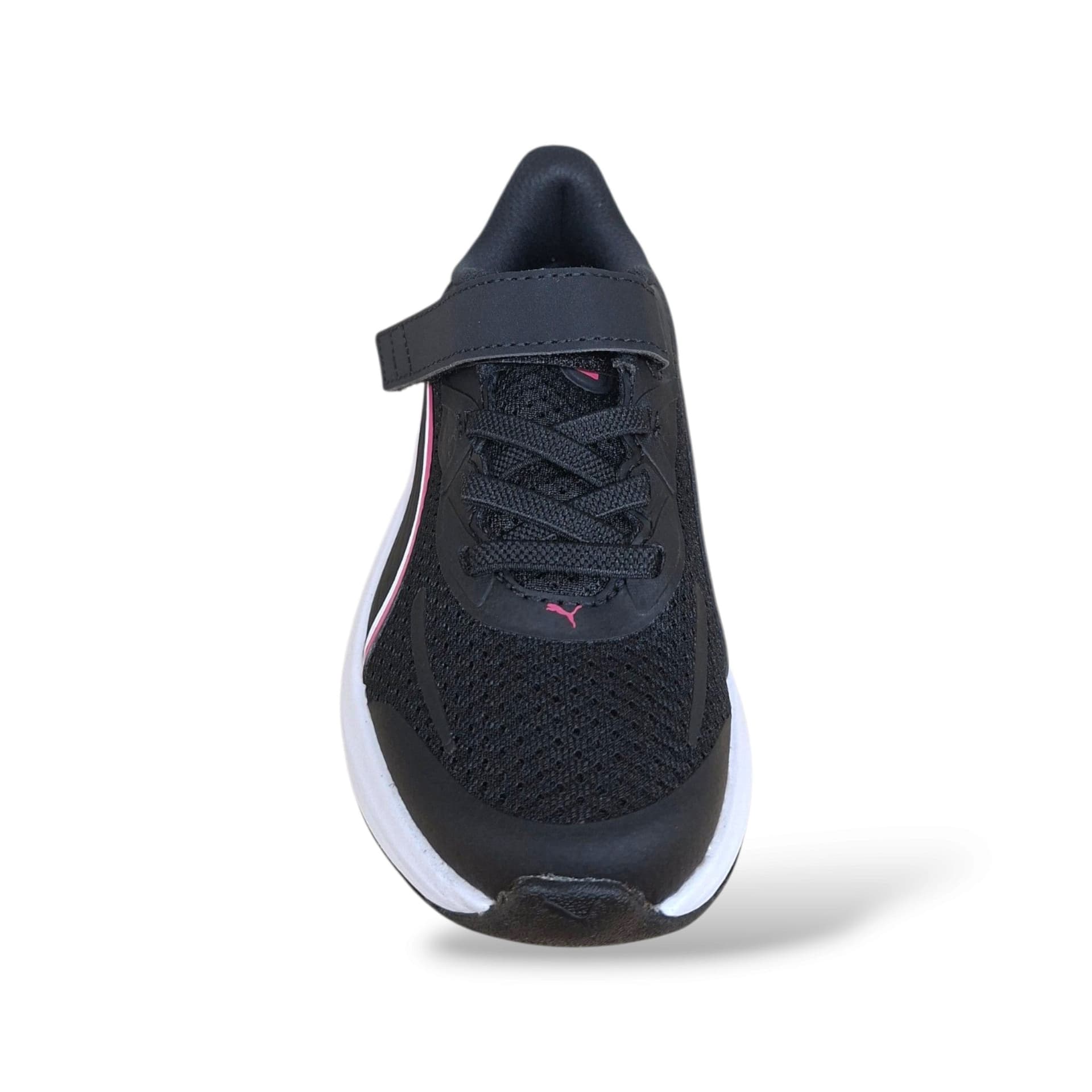 Sneakers Puma Skyrocket bambina nero-fucsia con velcro, taglie 28-35 - 4