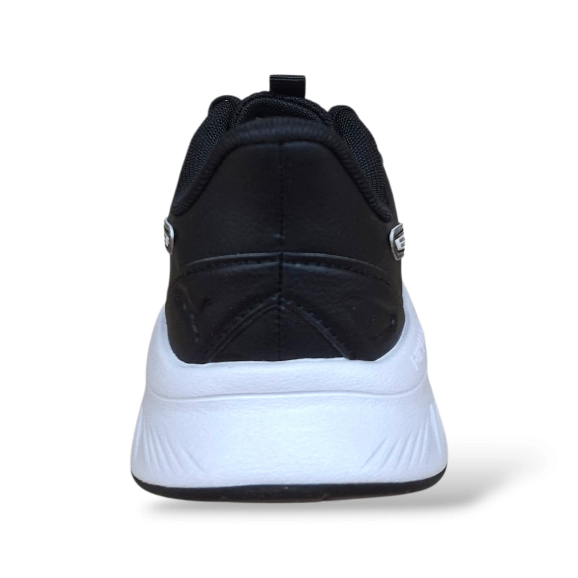 Sneakers Puma Flex Focus ragazzo nere in pelle con lacci, taglie 36-38,5 - 3