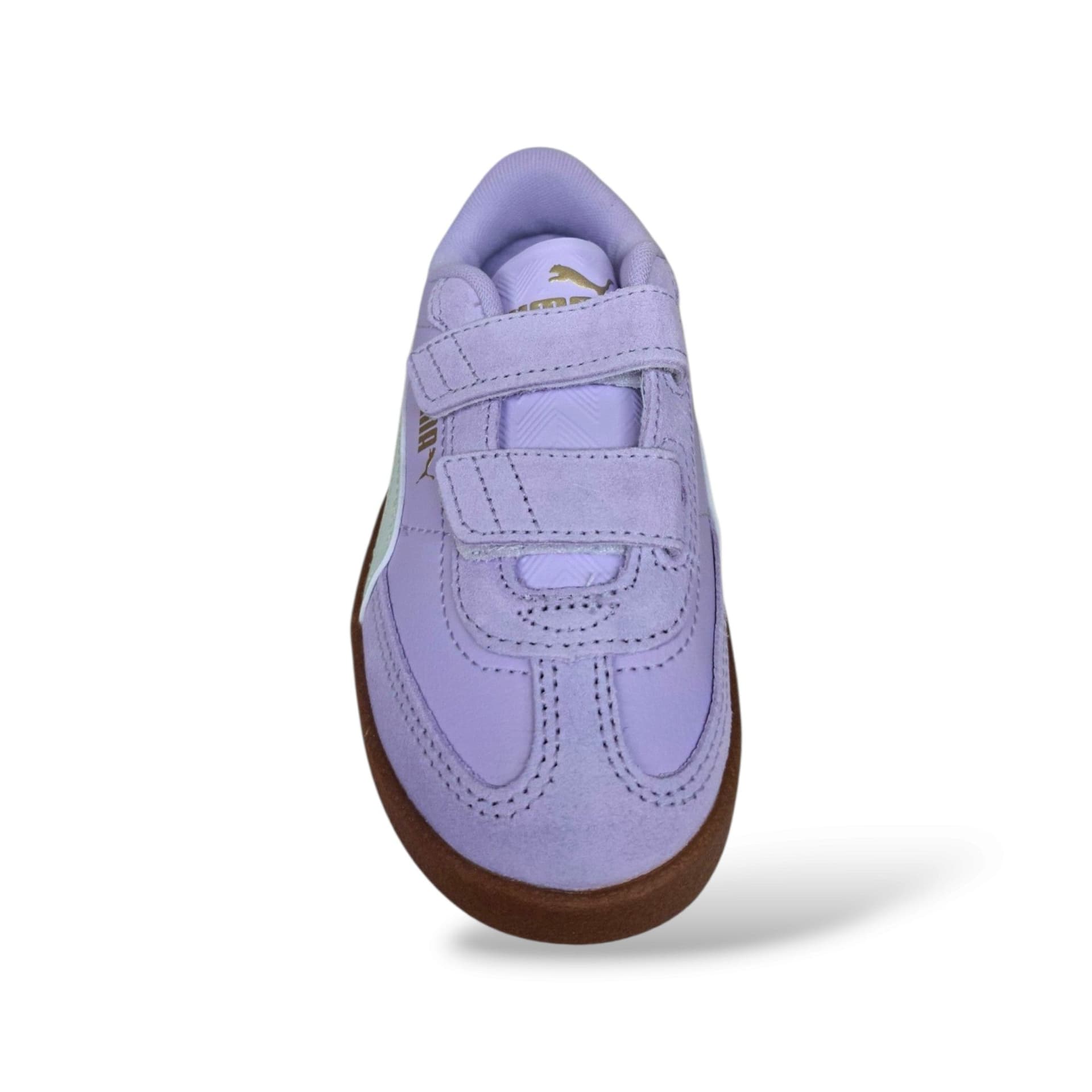Sneakers Puma Club II ERA glicine-bianco-beige con velcro, taglie 20-35 - 4