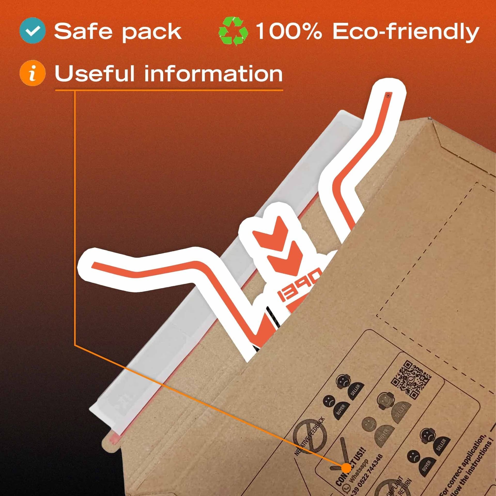 Adesivo 3D Parafango moto compatibile con KTM 1390 Super Adventure S 2026 - 7