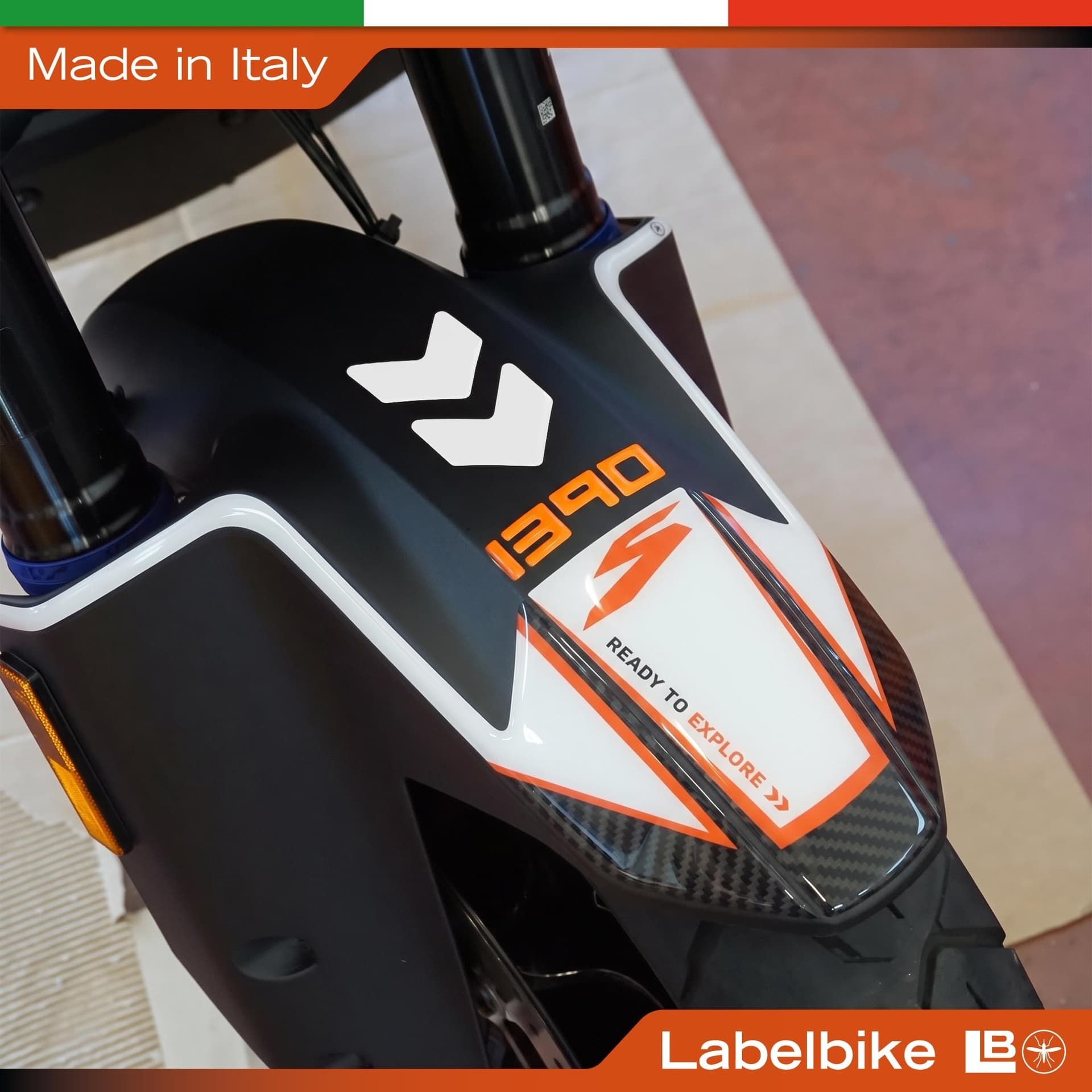 Adesivo 3D Parafango moto compatibile con KTM 1390 Super Adventure S 2026 - 10
