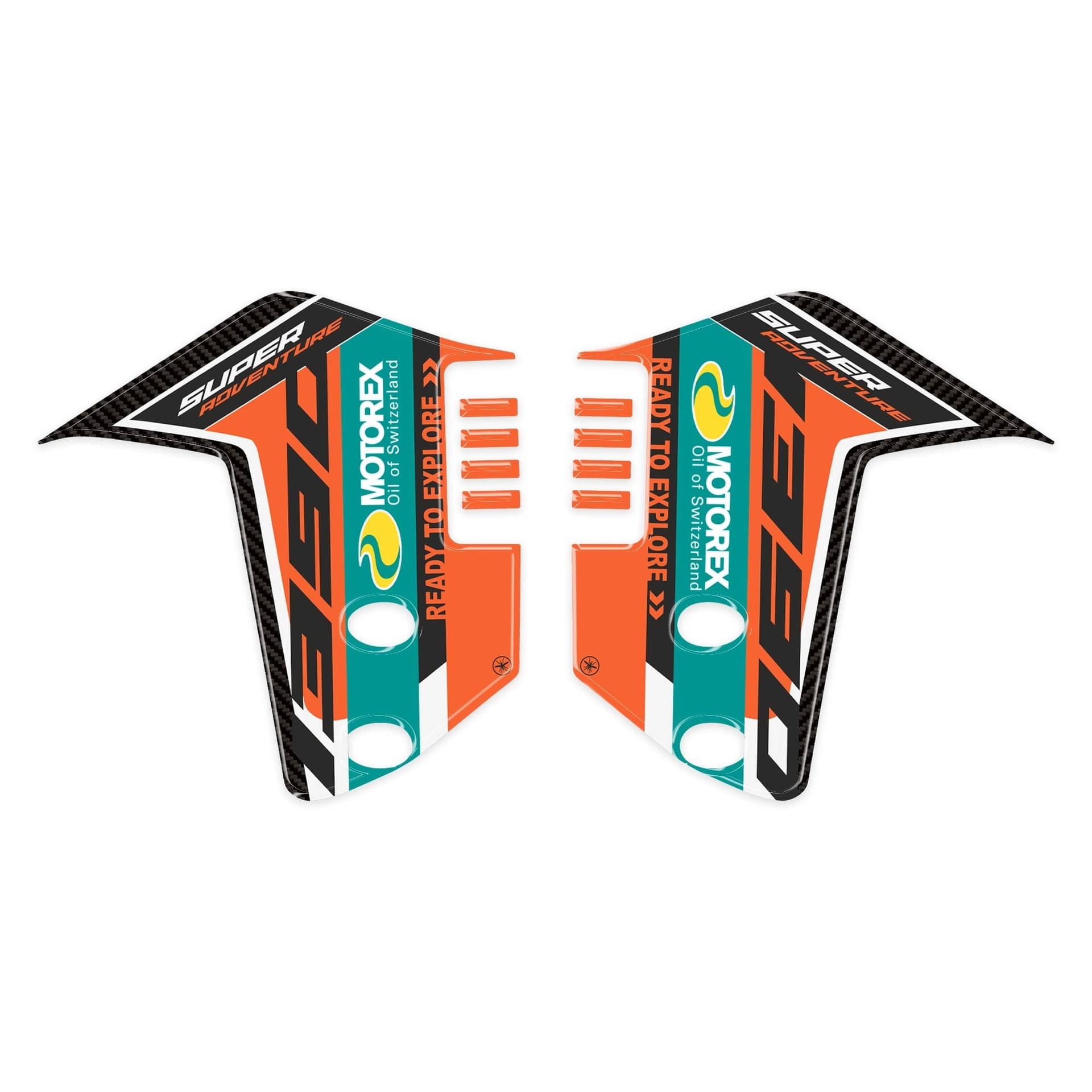 Adesivi 3D Parasteli moto compatibile con KTM 1390 Super Adventure S 2026 - 2