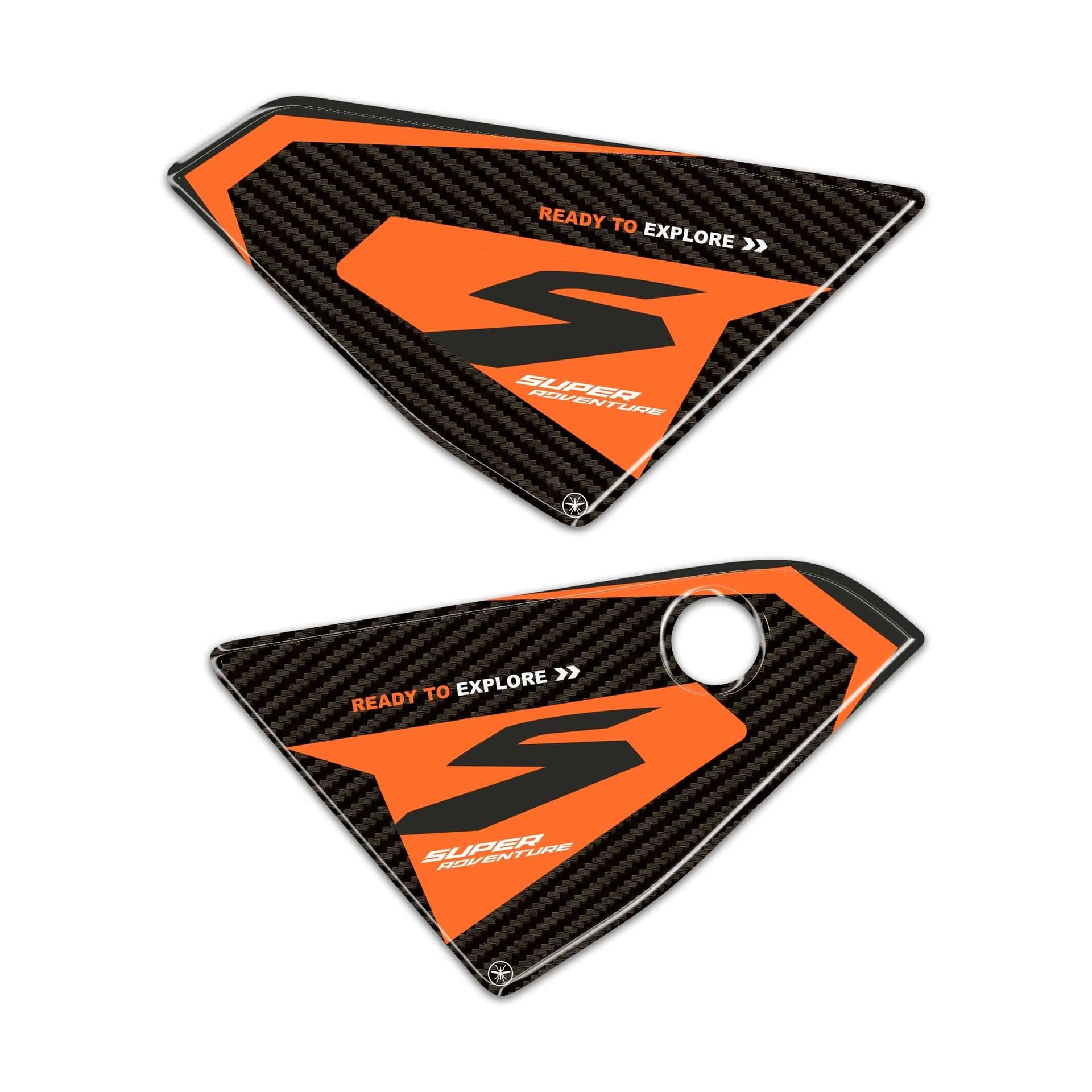 Adesivi 3D Sottosella moto compatibile con KTM 1390 Super Adventure S 2026 - 2