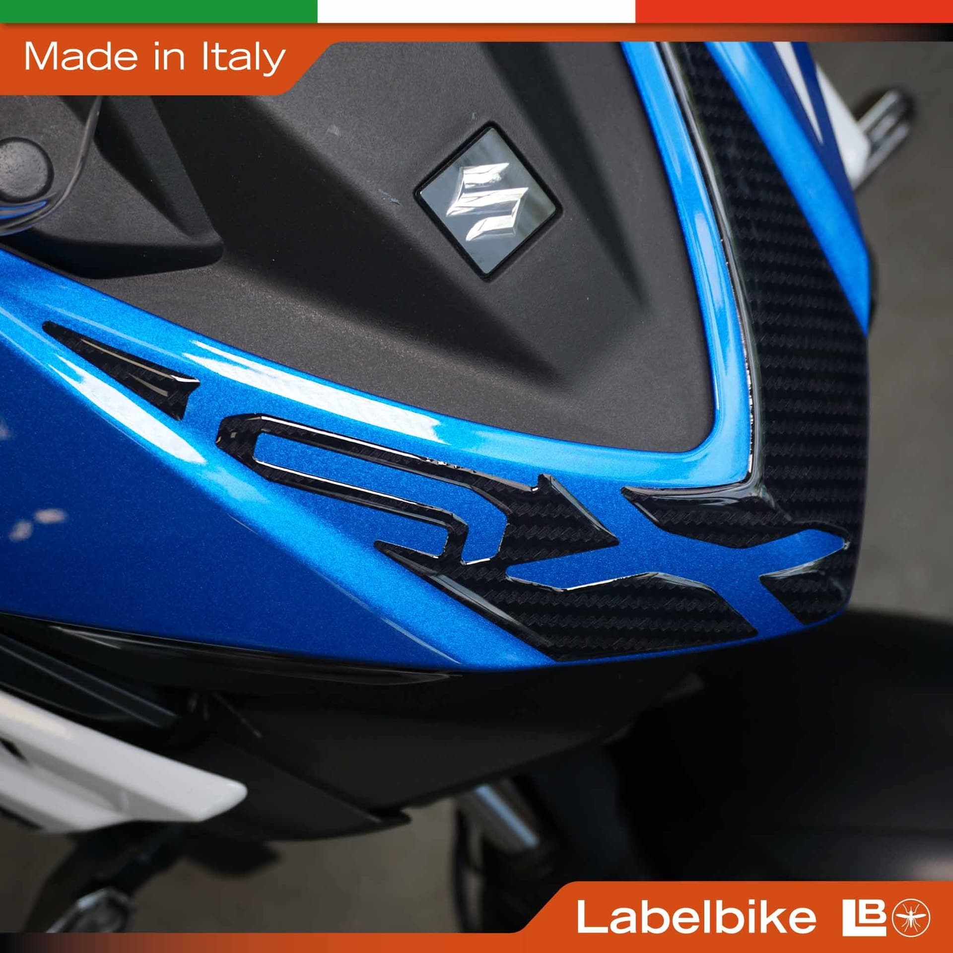 Adesivo Protezione Muso Frontale moto compatibile con Suzuki SV-7 GX 2026 - 3