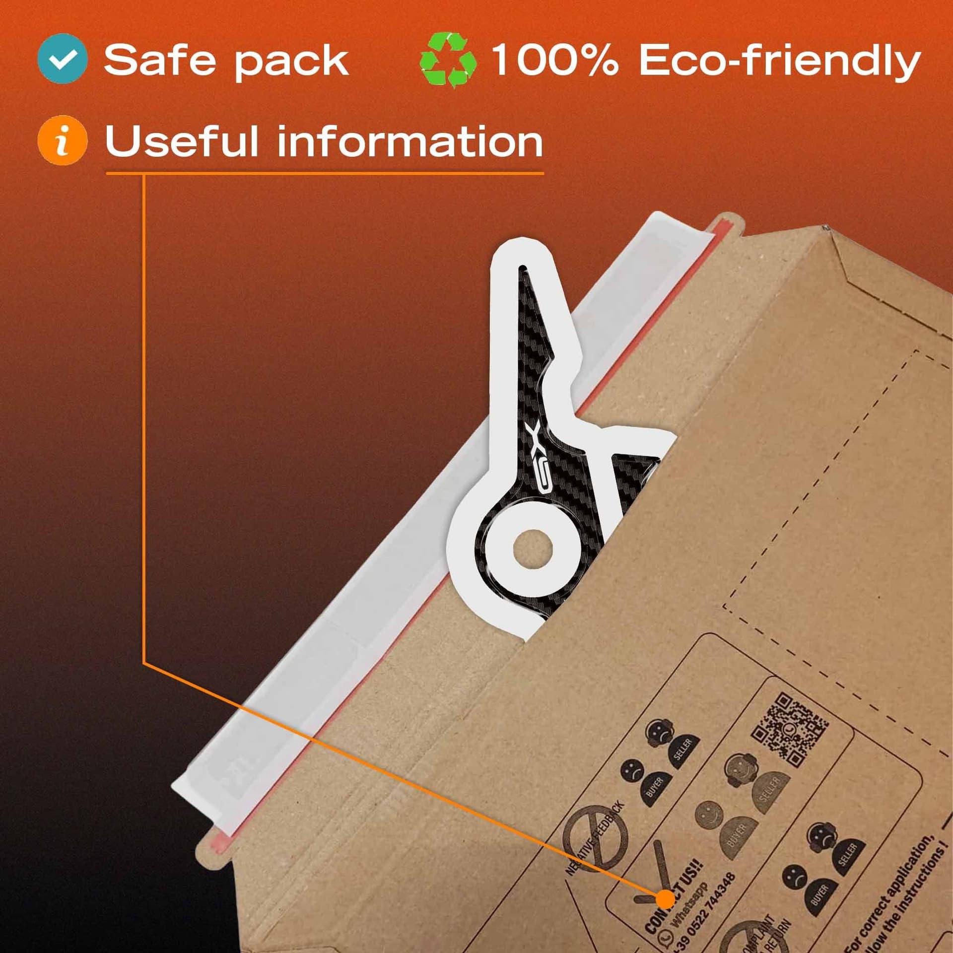 Adesivo Protezione Piastra terzo moto compatibile con Suzuki SV-7 GX 2026 - 6