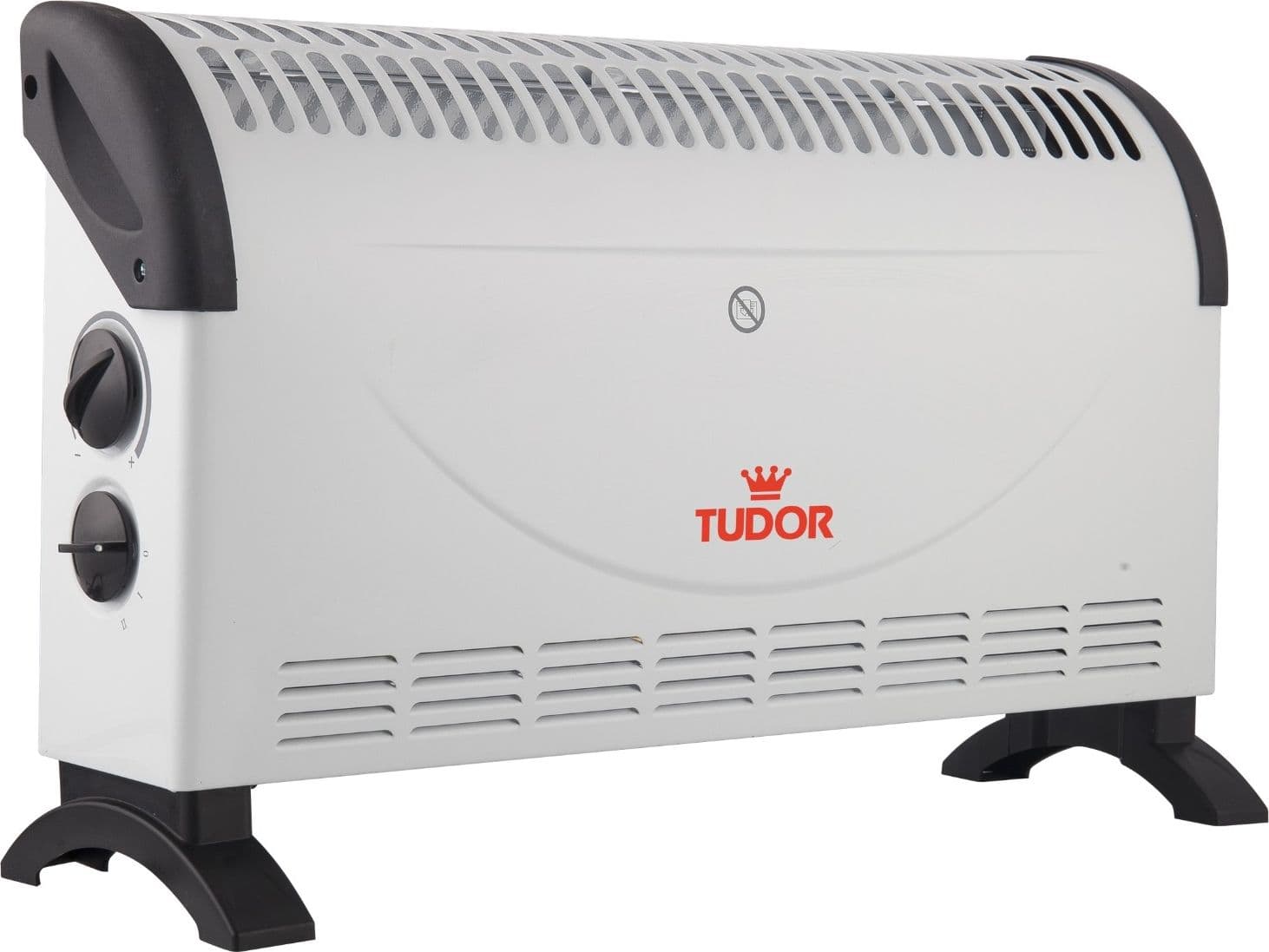 Termoconvettore Elettrico 1500W Basso Consumo 2 Potenze 750/1500W, Termostato Regolabile, Silenzioso, con Maniglie, Bianco - 5