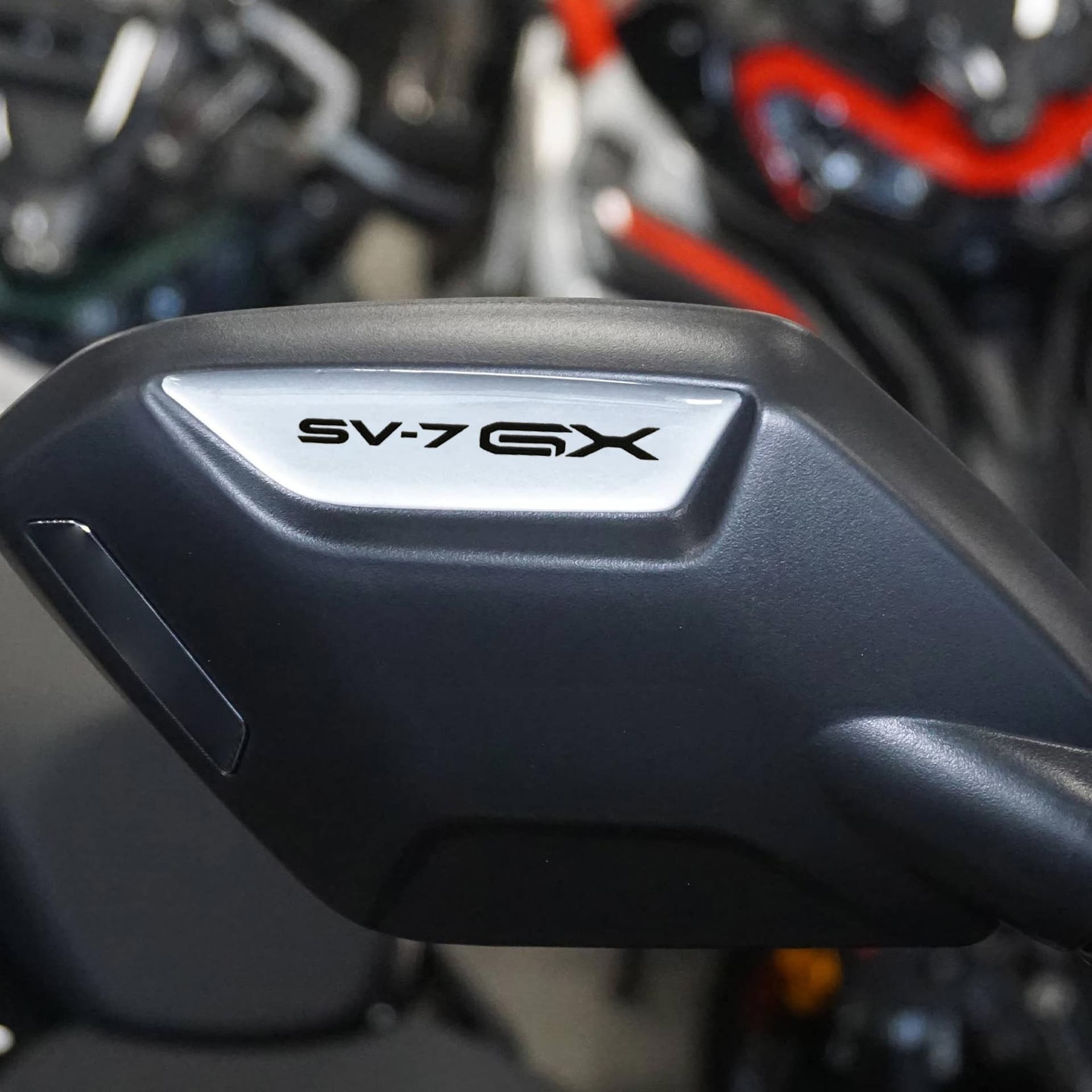 Adesivi 3D Protezioni Specchietti moto compatibile con Suzuki SV-7 GX 2026