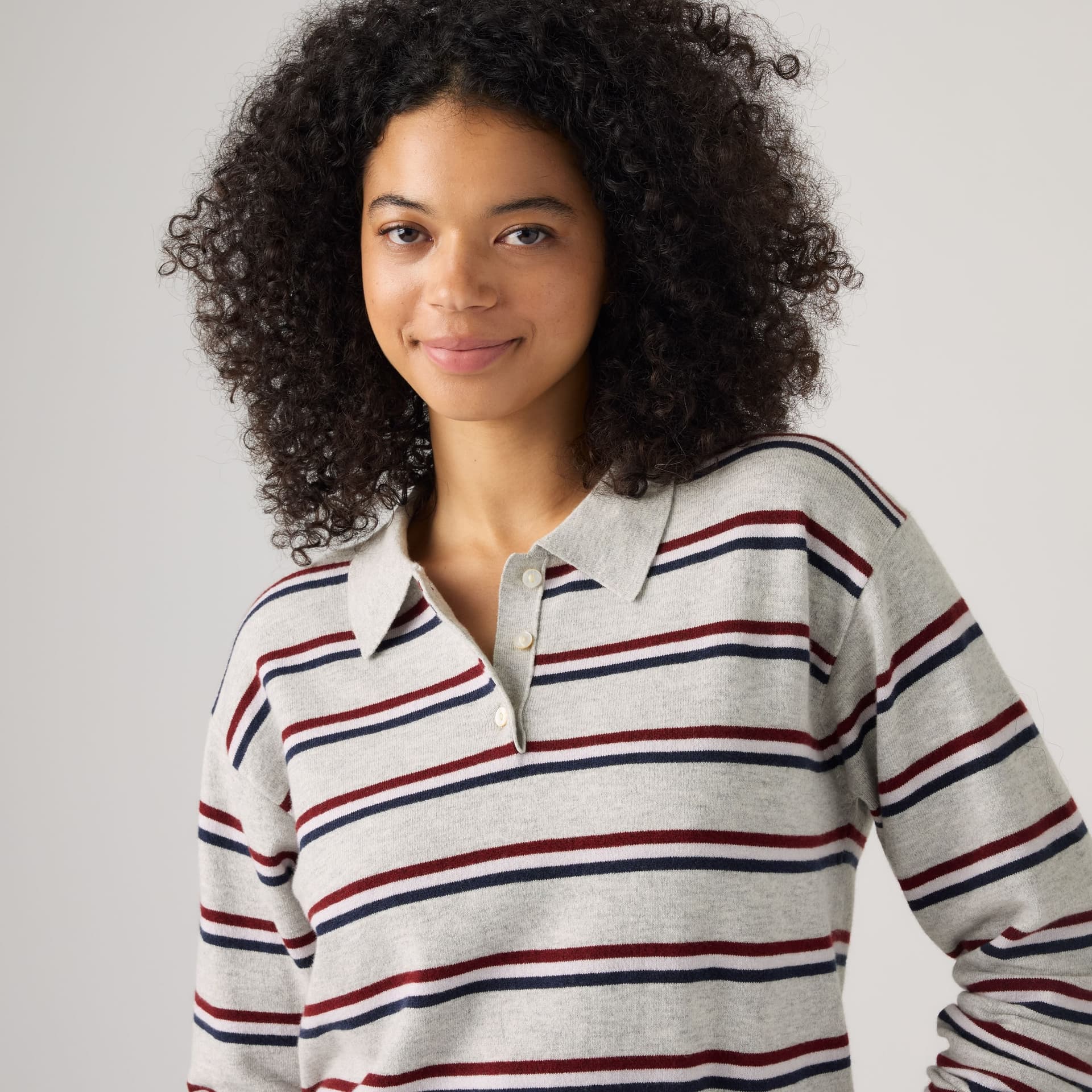 Levi's Polo donna morbidissima a manica lunga 007VY0001 - 4