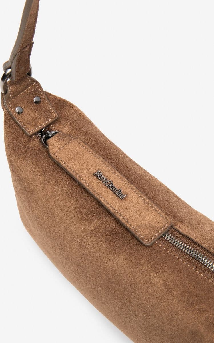 Nero Giardini borsa a tracolla da donna in materiale tecnico beige color mou I644370D442 - 3