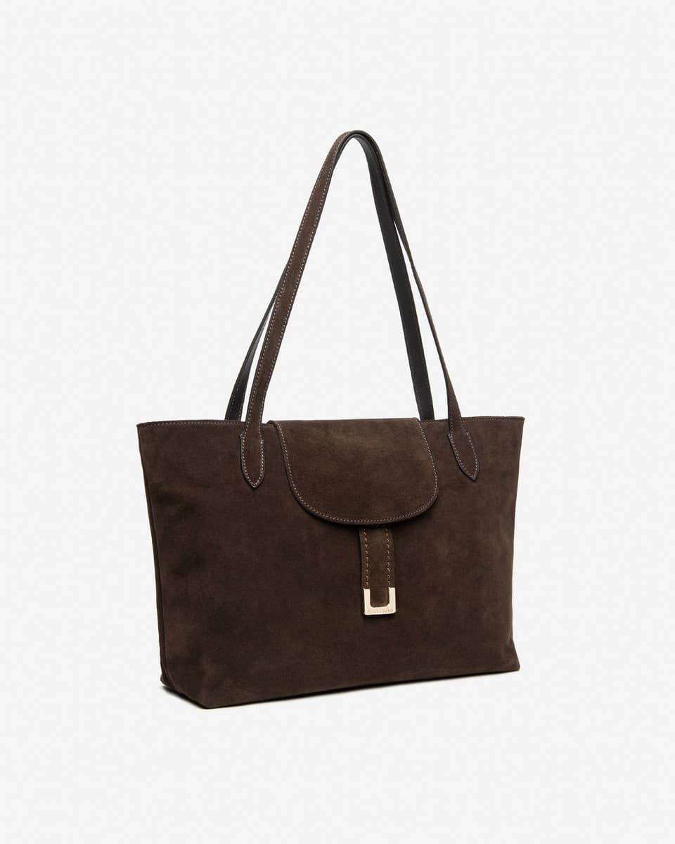 NeroGiardini borsa Tote da donna in pelle testa di moro I644328D300 - 2