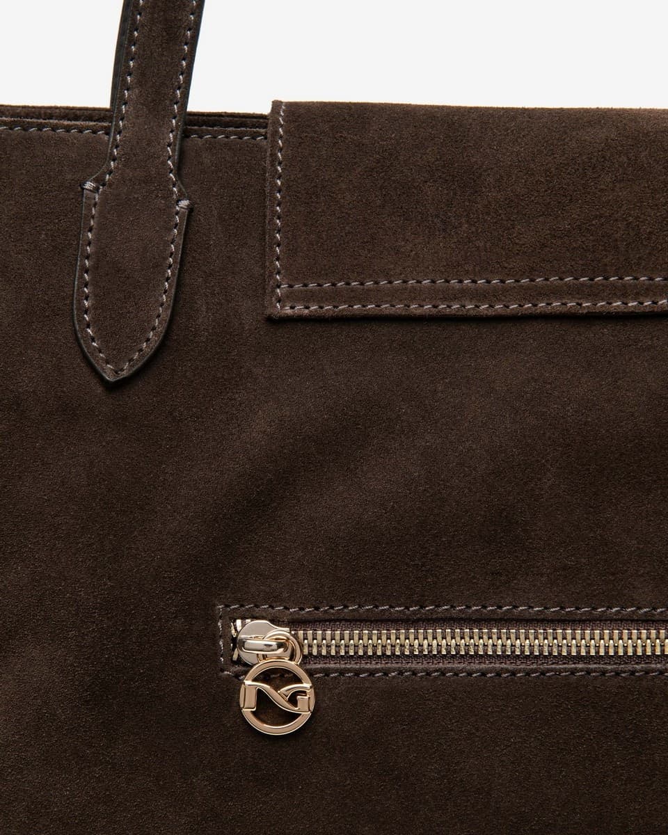 NeroGiardini borsa Tote da donna in pelle testa di moro I644328D300 - 3