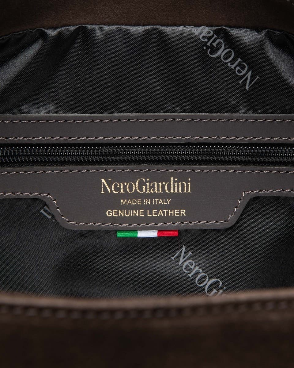 NeroGiardini borsa Tote da donna in pelle testa di moro I644328D300 - 4