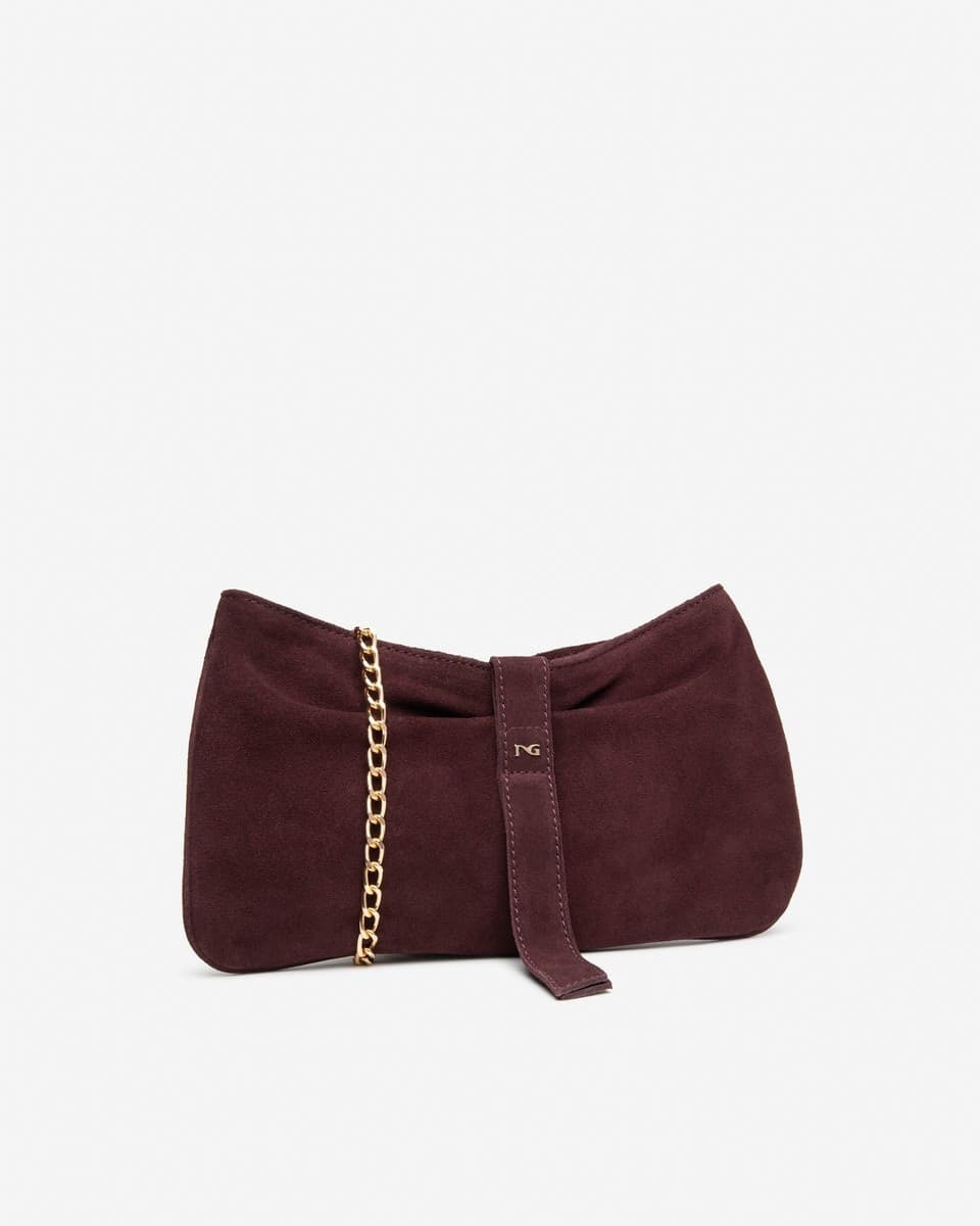 Nero Giardini pochette da donna in pelle testa di moro I644391DE613 - 2