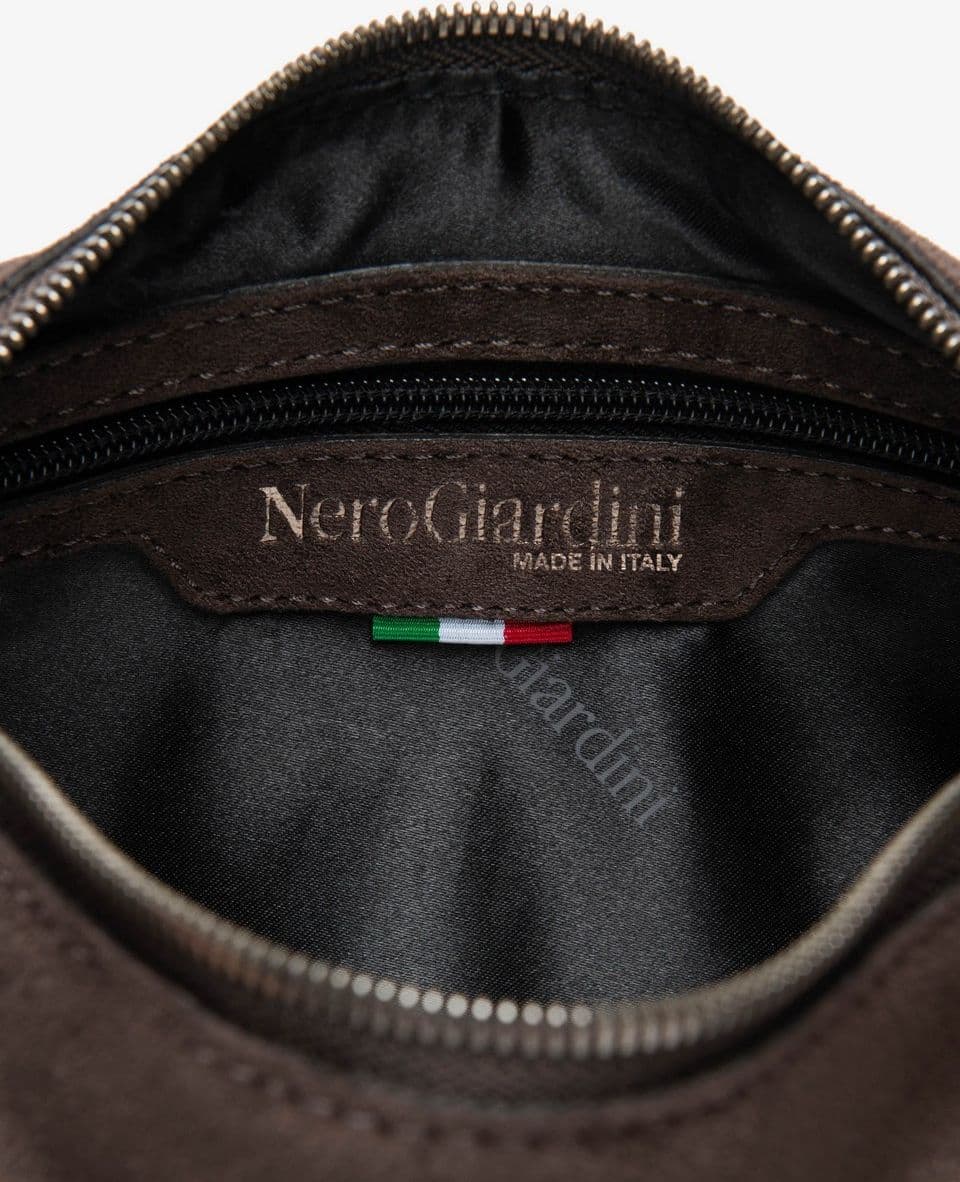 Nero Giardini borsa a tracolla da donna in materiale tecnico testa di moro I644370D300 - 4