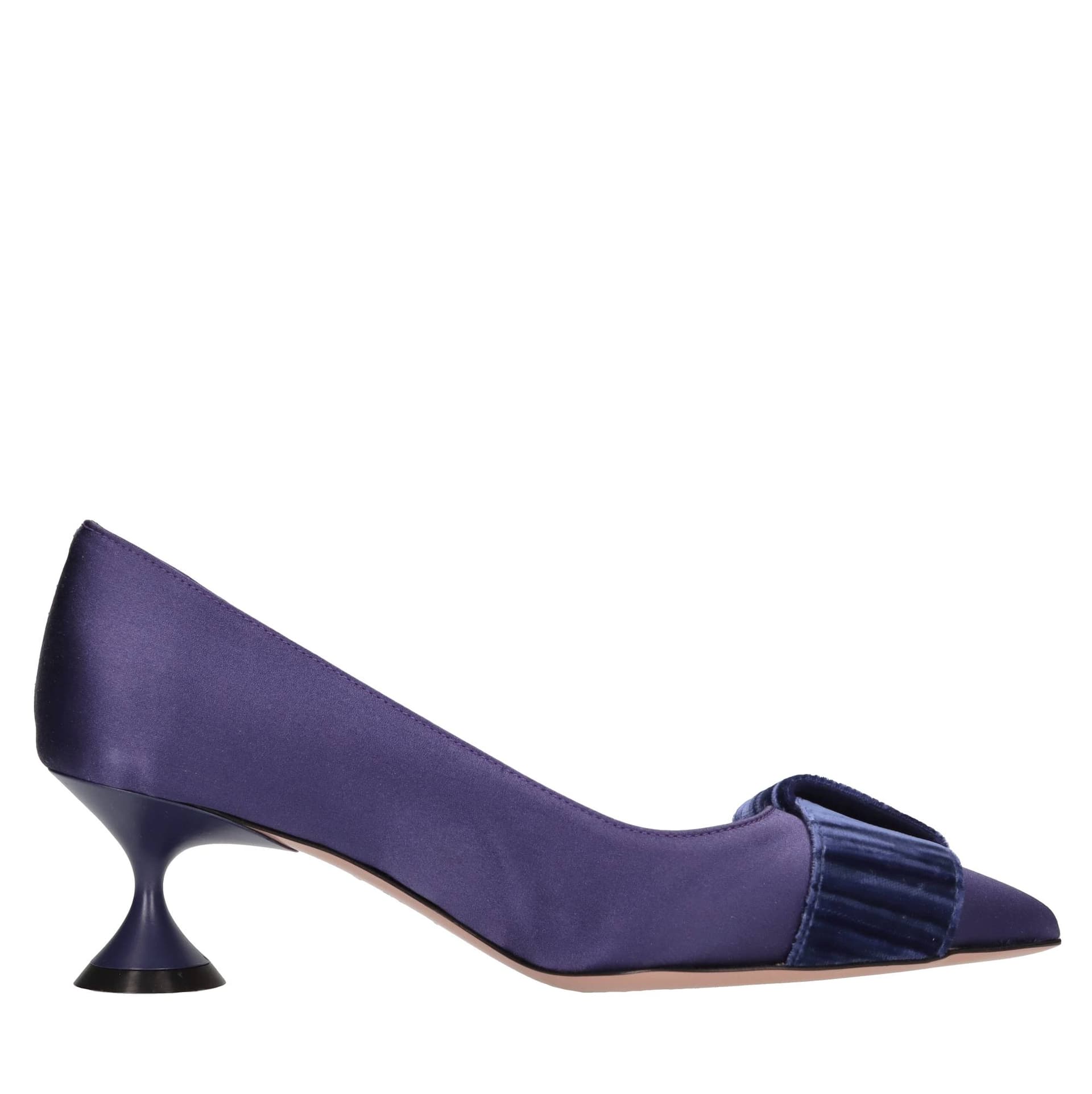 FRANCESCO SACCO  Scarpe con Tacco Viola - 3