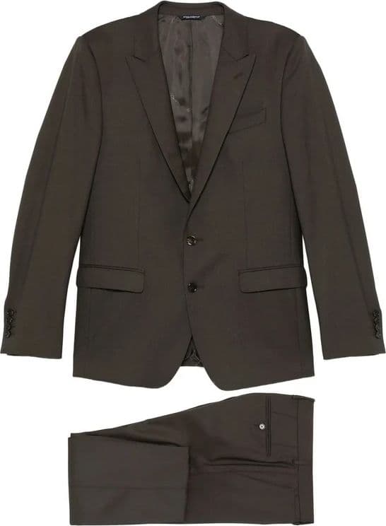 DOLCE &amp; GABBANA Dolce &amp; Gabbana Completo Elegante in Tessuto Nero - 3
