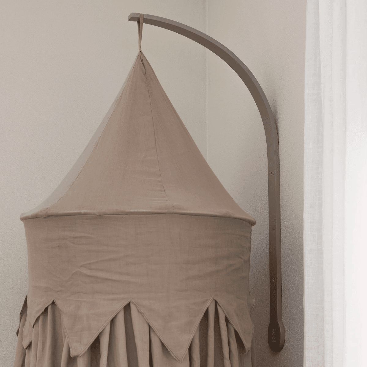 Asta a Muro Per Velo Sebra - Jetty Beige - 2