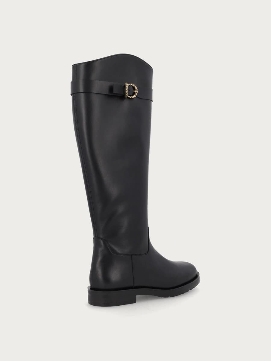 Frau stivale donna in pelle REGenesis nero - 3