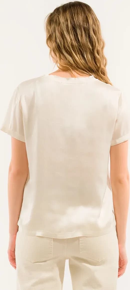 T-shirt in raso | KONTATTO - 3