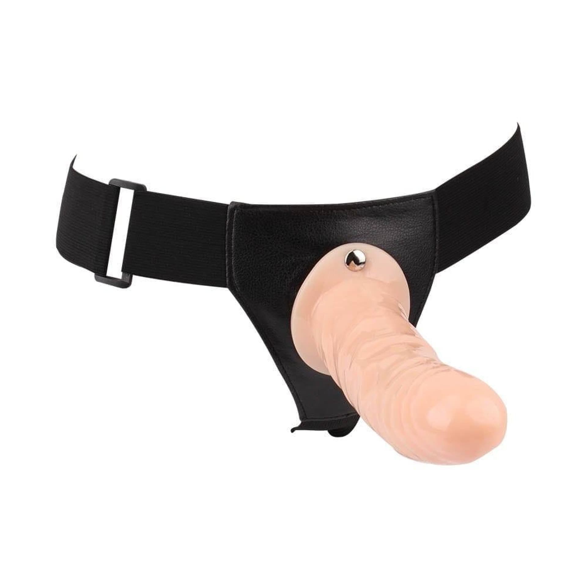 Guaina Pene Cava Chisa HI-BASIC 19 cm Blu con Cinghie Regolabili - 7