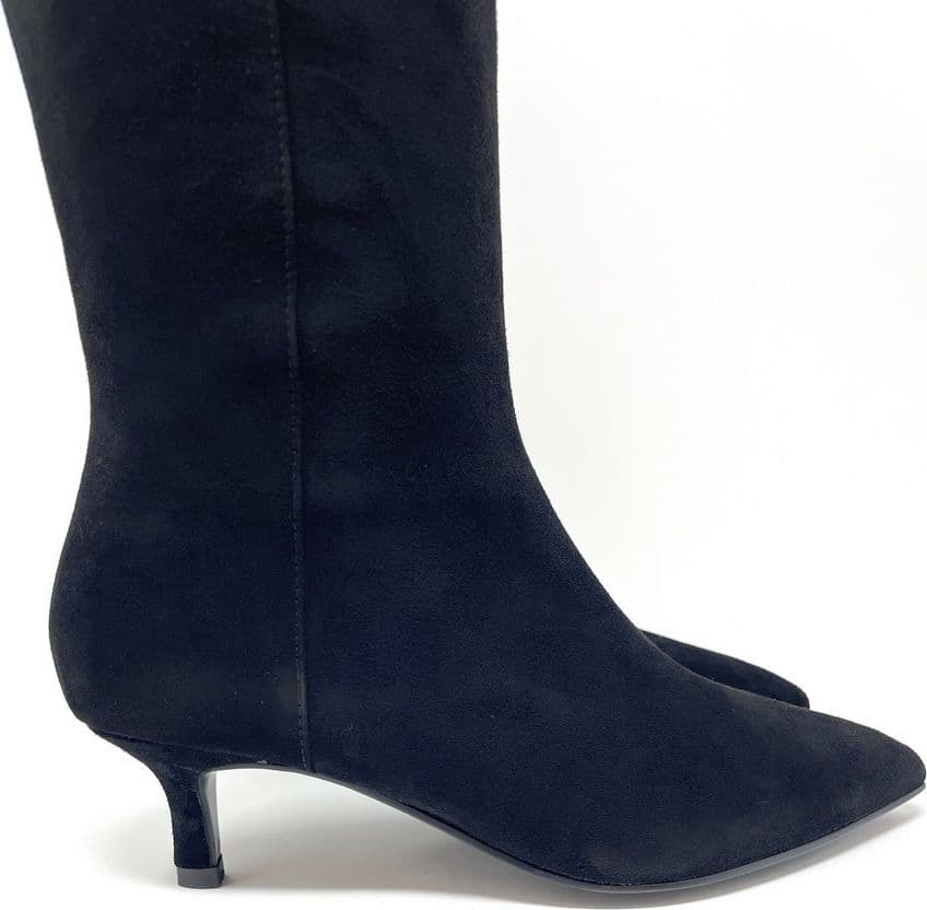 Janet & Janet stivale donna in camoscio black J-1093 - 4