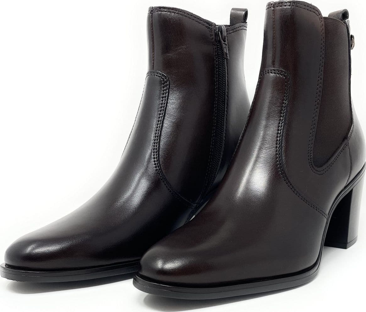 Janet & Janet tronchetti donna in pelle dark brown J-1240 - 2