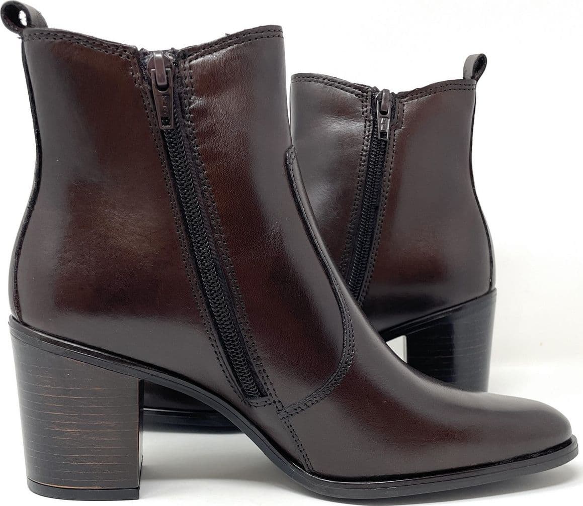 Janet & Janet tronchetti donna in pelle dark brown J-1240 - 3