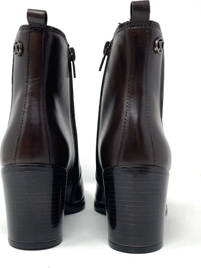 Janet & Janet tronchetti donna in pelle dark brown J-1240 - 4