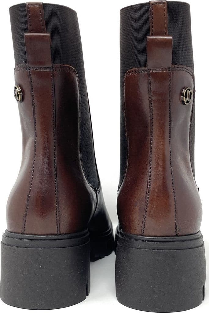 Janet & Janet tronchetti donna in pelle bdark brown J-1061 - 4