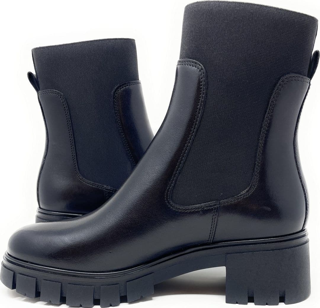 Janet & Janet tronchetti donna in pelle black J-1061 - 3