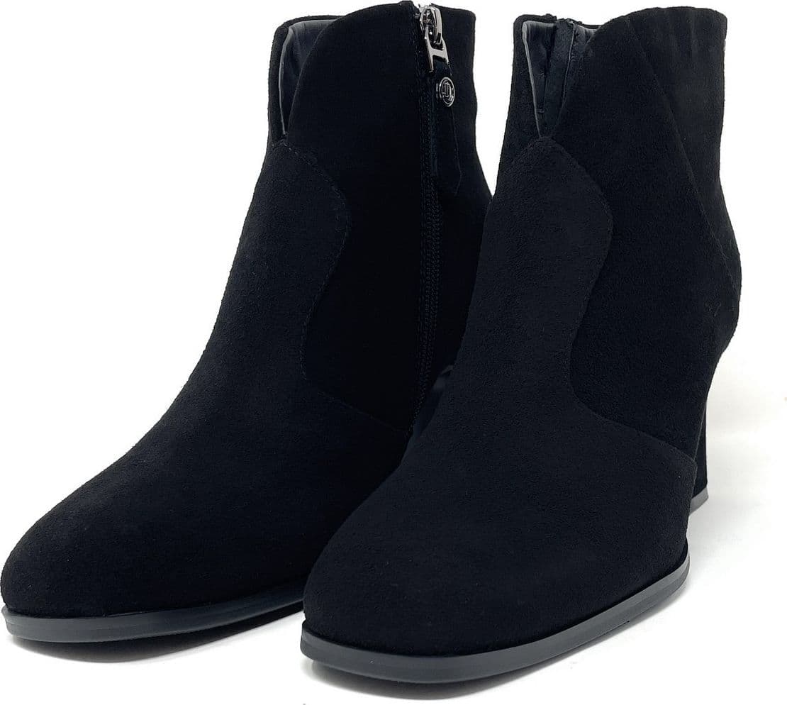 Janet & Janet tronchetti donna in camoscio black J-1312 - 2