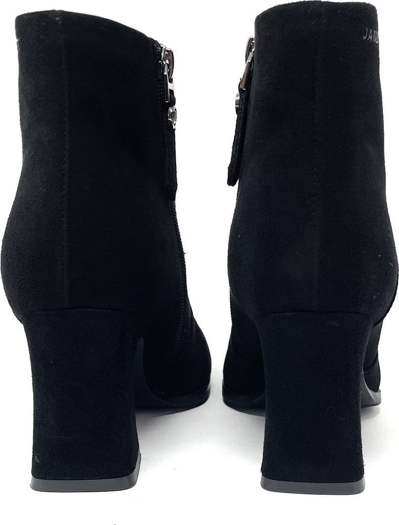 Janet & Janet tronchetti donna in camoscio black J-1312 - 4
