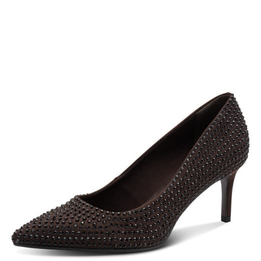 Tamaris decolte mocca con strass color marrone 1-22468-47 34Z - 3