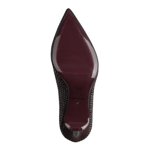 Tamaris decolte mocca con strass color marrone 1-22468-47 34Z - 4