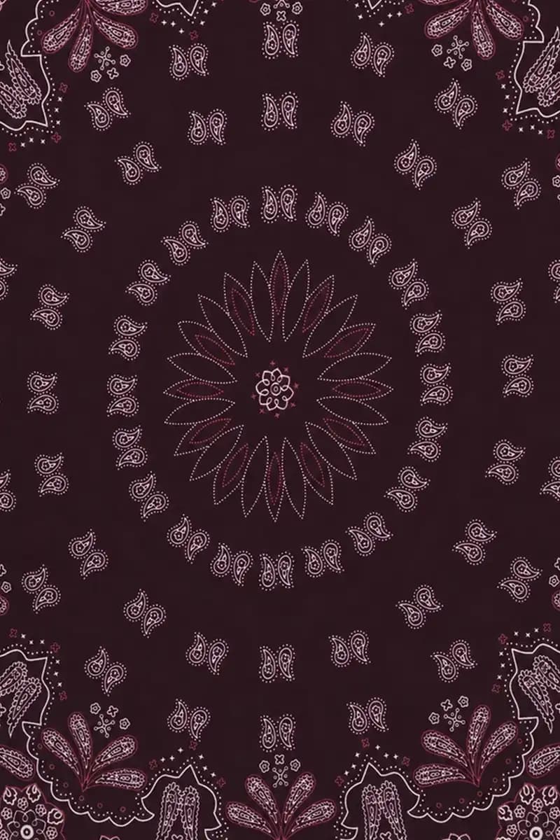 Sciarpa in viscosa e cotone 90 x 180 cm bordeaux | MYA ACCESSORIES - 2