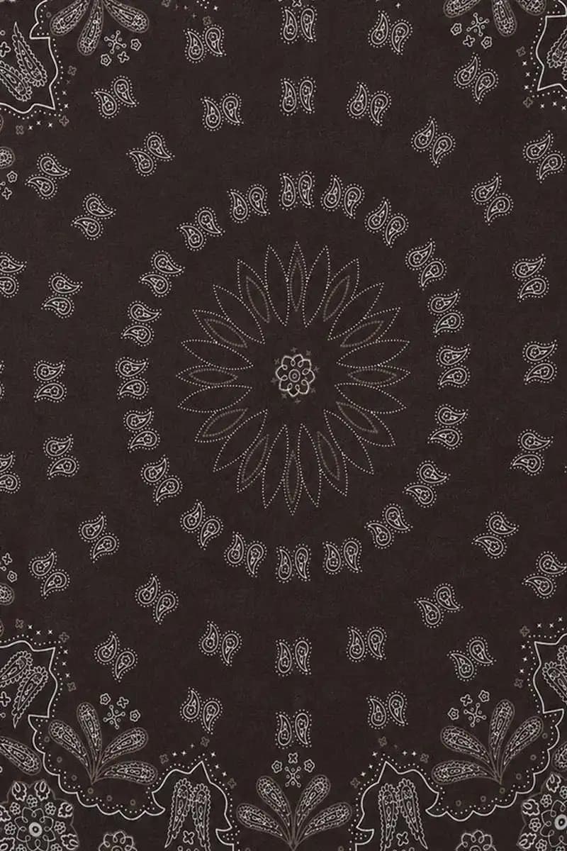 Sciarpa in viscosa e cotone 90 x 180 cm marrone | MYA ACCESSORIES - 2