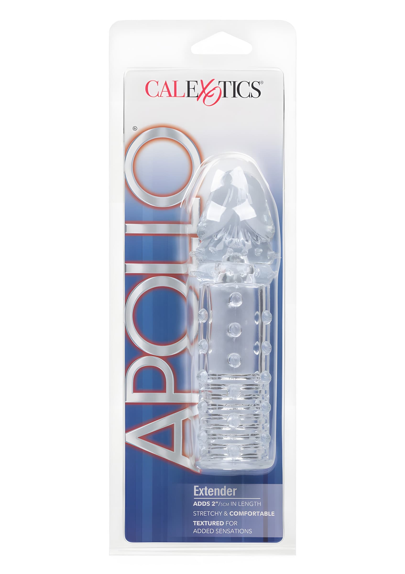 Guaina Pene CalExotics Apollo Extender TPR 16 cm Estensione +5 cm - 3