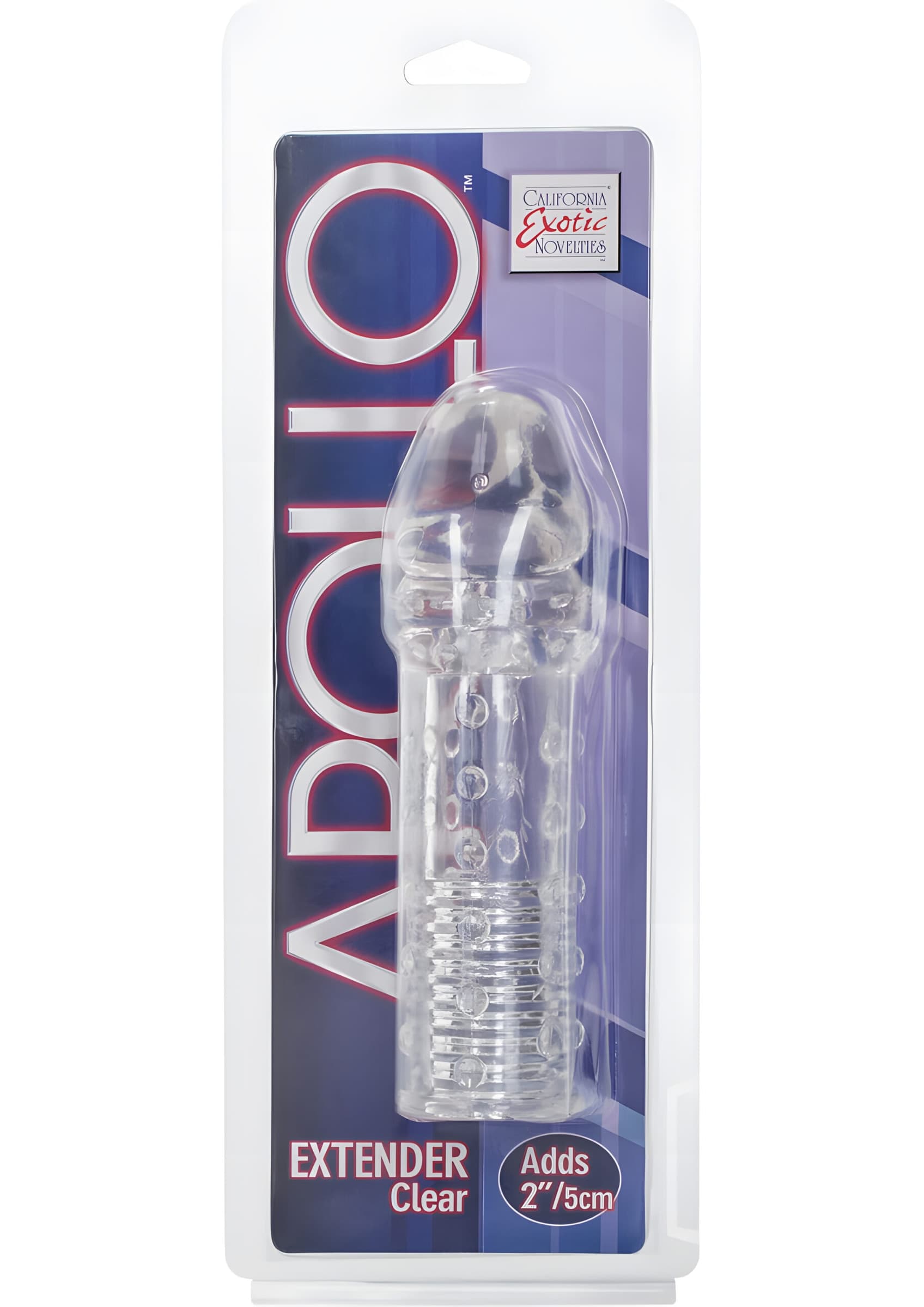 Guaina Pene CalExotics Apollo Extender TPR 16 cm Estensione +5 cm - 4