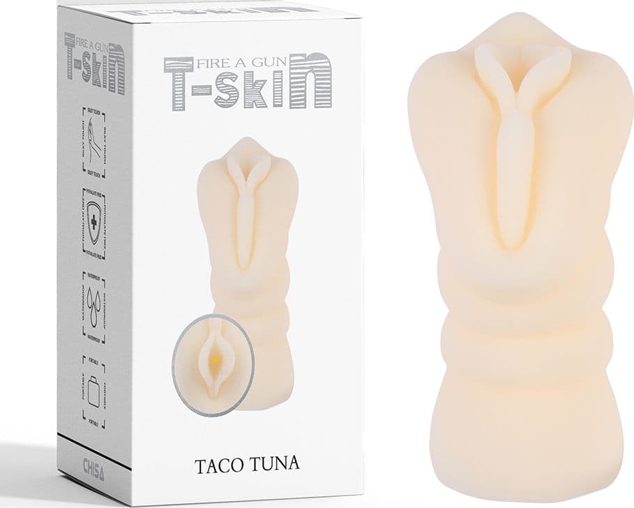 Masturbatore Uomo Chisa Ashly T-Skin Morbido 13,3 cm Compatto - 4