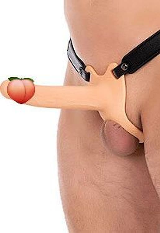 Guaina Pene You2Toys Bull Power Cava 15 cm Lattice con Harness - 5