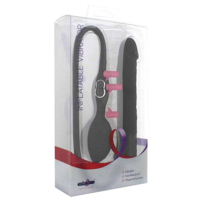 Vibratore Gonfiabile Seven Creations Waterproof 7 Funzioni con Pompa - 3