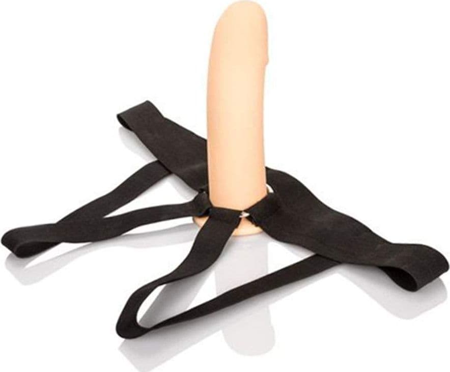 Guaina Pene CalExotics PPA Silicone con Jock Strap Estensore 17,8 cm - 2