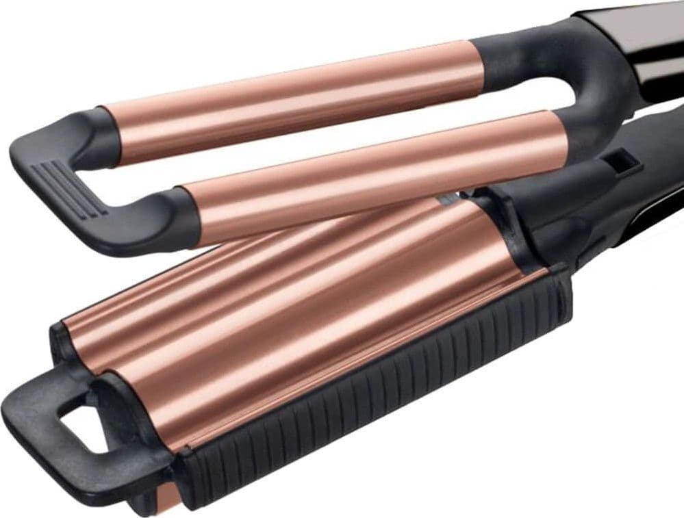 PIASTRA PER CAPELLI IN CERAMICA FUNZIONE 2IN1 GIREVOLE PER STYLER A ONDE LARGHE O STRETTE - 7