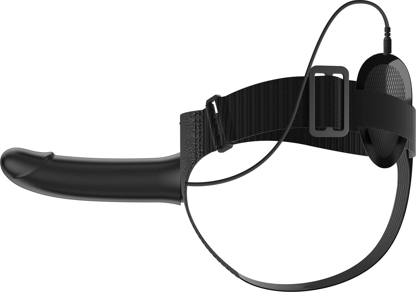 Strap On Vibrante Pretty Love Vito 17,3 cm Silicone Nero con Harness - 8