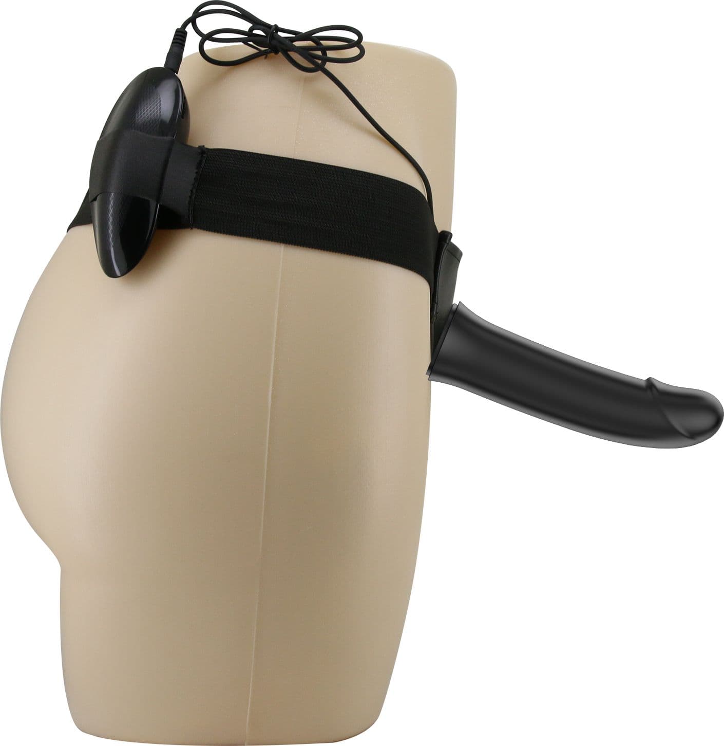 Strap On Vibrante Pretty Love Vito 17,3 cm Silicone Nero con Harness - 3