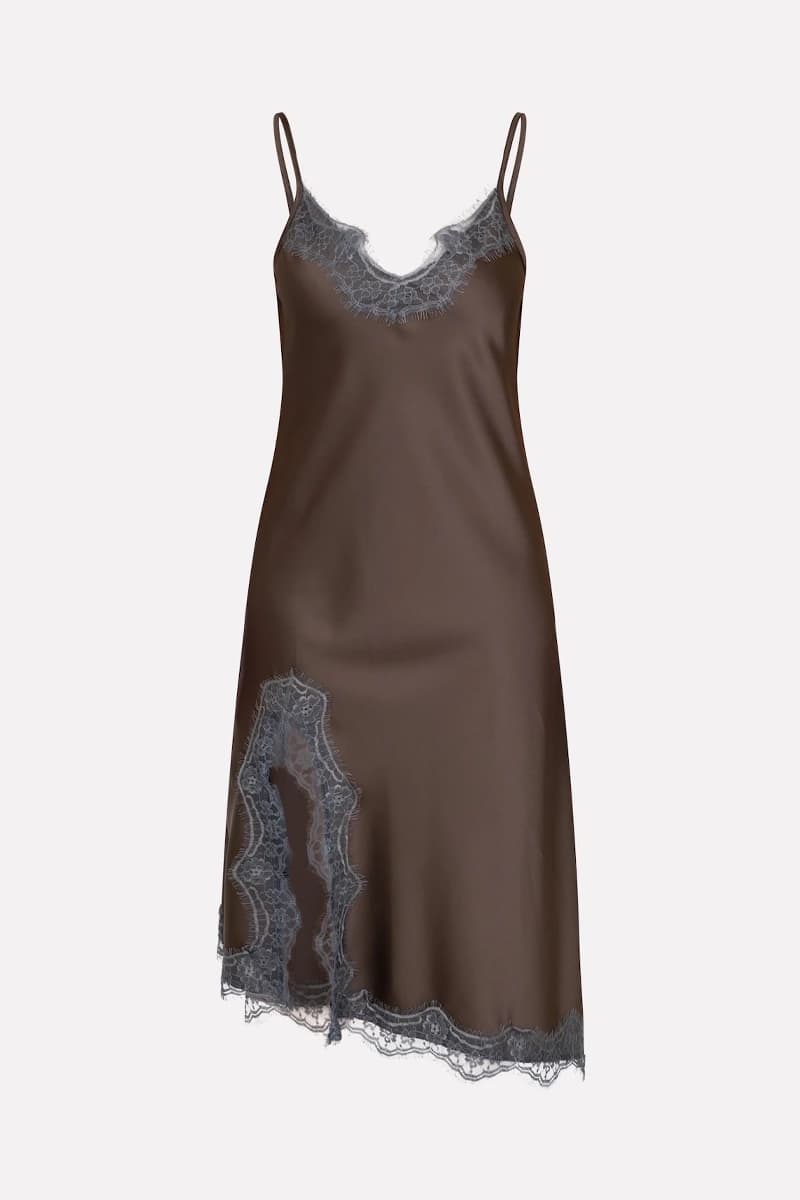 Top lungo con bordo pizzo | NO-NA' - 3