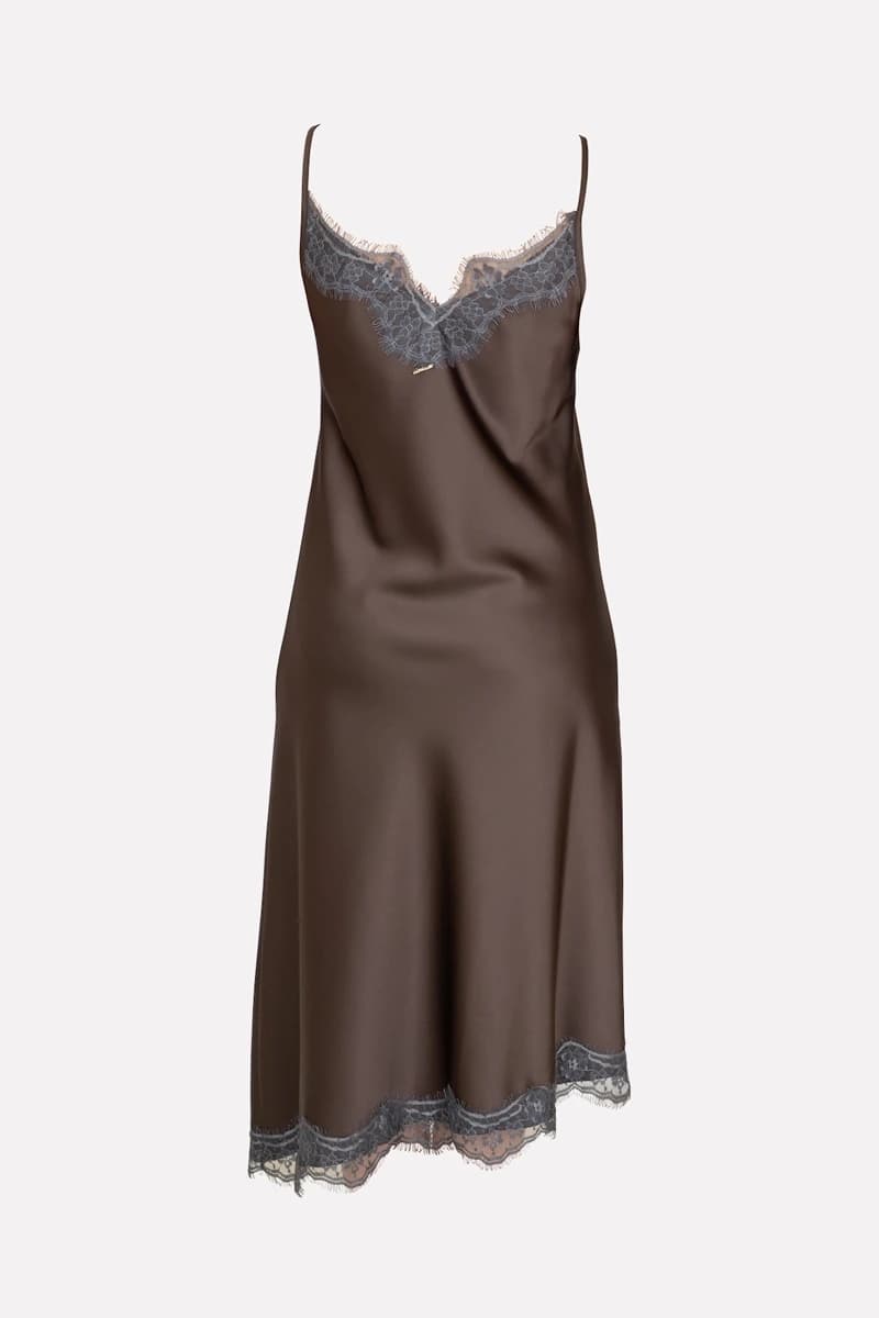 Top lungo con bordo pizzo | NO-NA' - 4