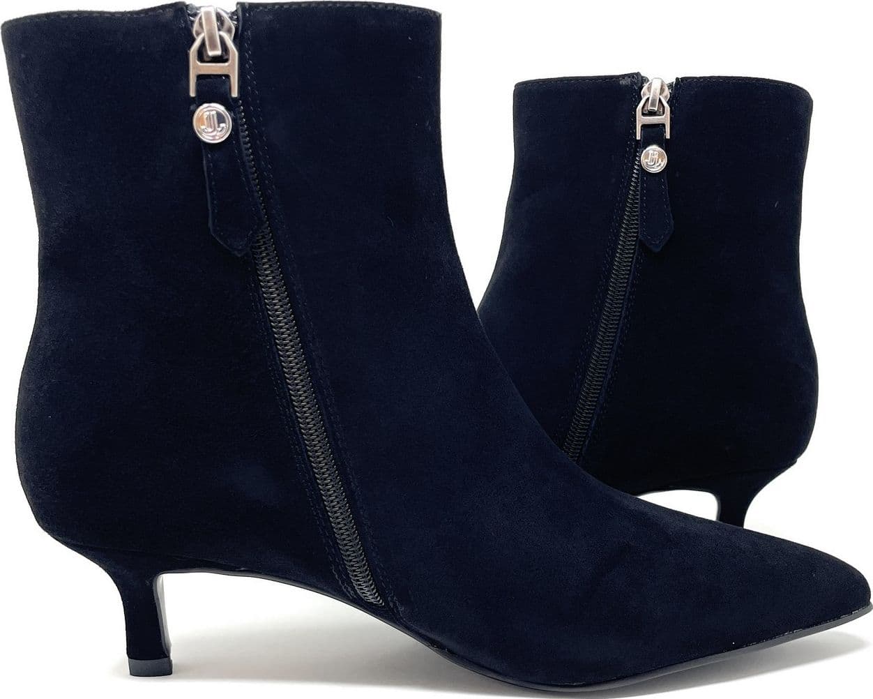 Janet & Janet tronchetto donna  scamosciato black J-1095 - 3