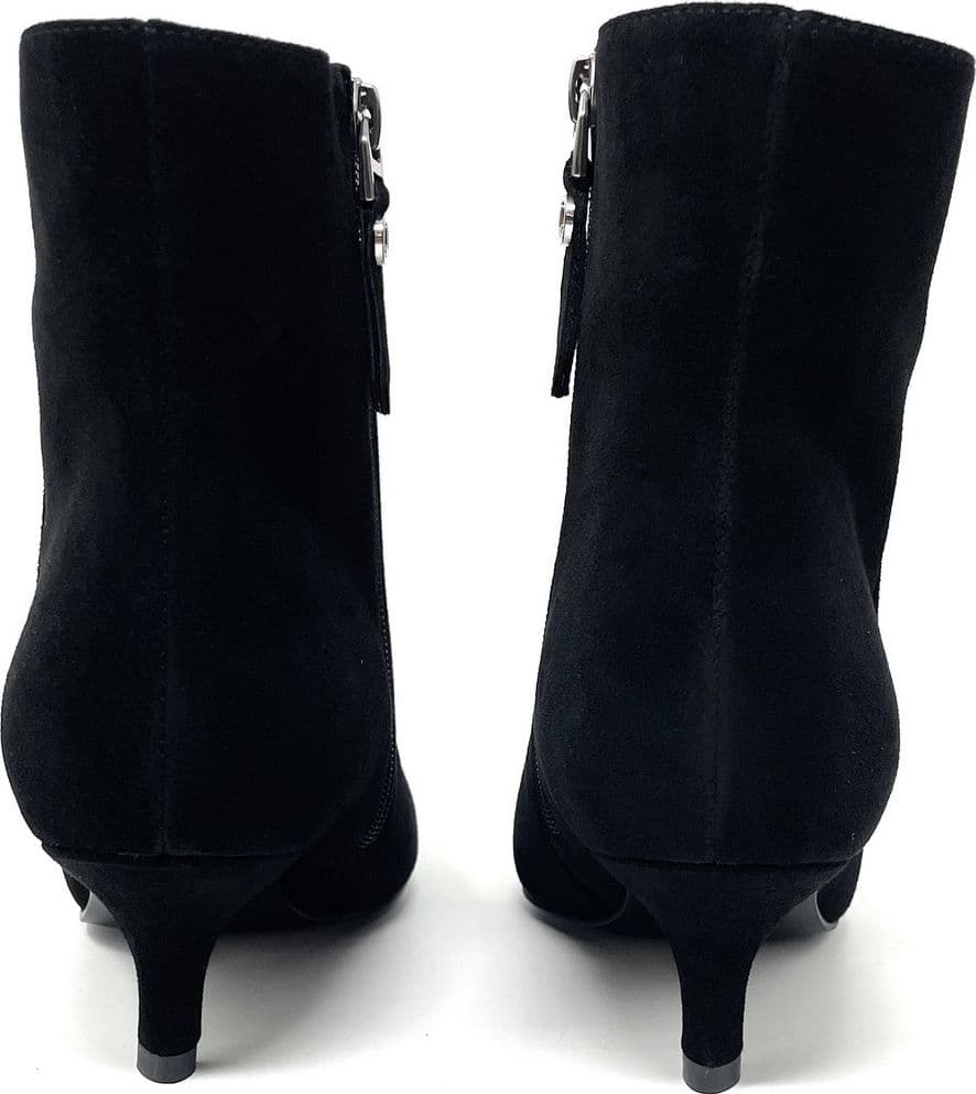 Janet & Janet tronchetto donna  scamosciato black J-1095 - 4