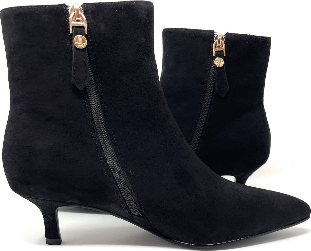 Janet & Janet tronchetto donna  scamosciato dark brown J-1095 - 3